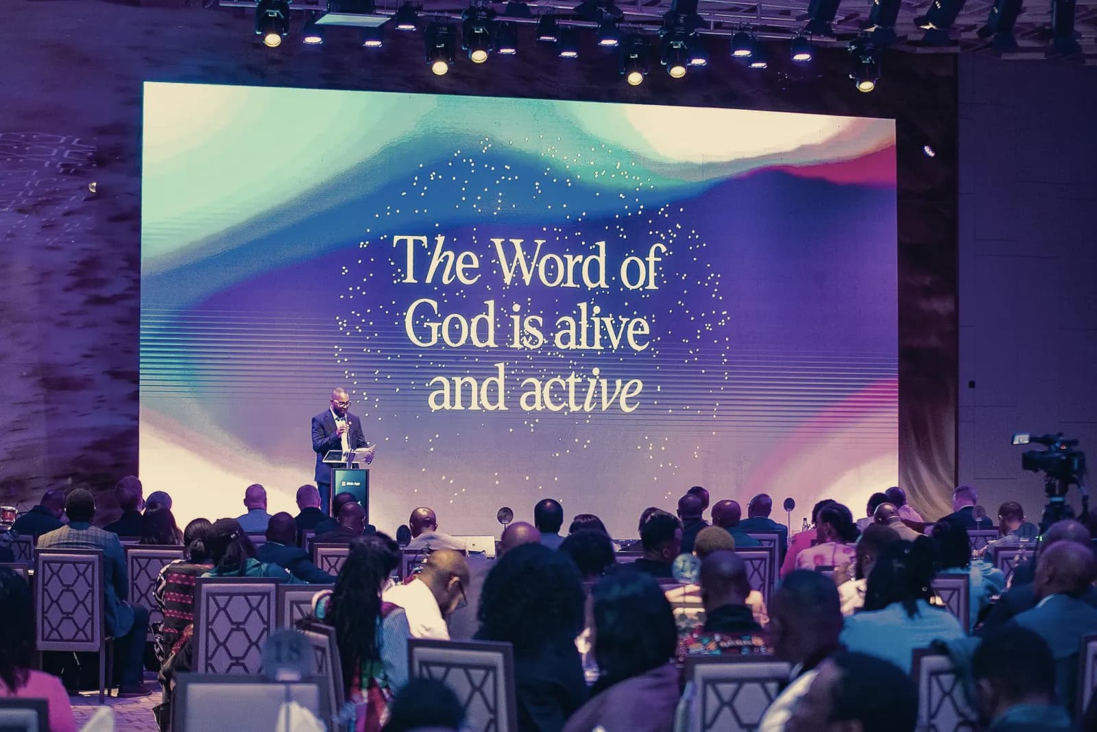 YouVersion — main stage and screen